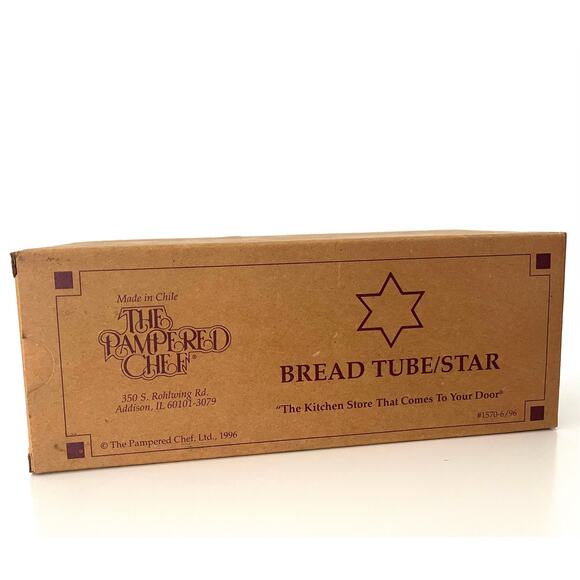 Pampered Chef Bread Tube - Star - Picture 2 of 3